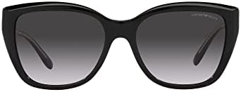Emporio Armani Women's Ea4198f Low Bridge Fit Cat Eye Sunglasses