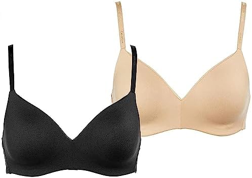 Calvin Klein Womens 2-Pack Lightly Lined Wirefree Bra