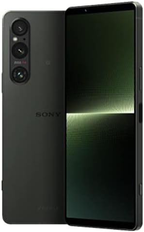 Sony Xperia 1 V 5G XQ-DQ72 Dual 512GB 12GB RAM Unlocked (GSM Only | No CDMA - not Compatible with Verizon/Sprint) GSM Global Model, Mobile Cell Phone – Green