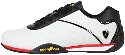 Goodyear Mens Ori Racer Sneaker – Low-Top Sneakers, PU Leather & Mesh Lining