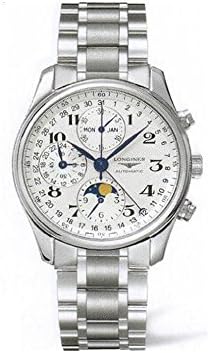 Longines Master Collection Silver Dial Chronograph Stainless Steel Mens Watch L26734786