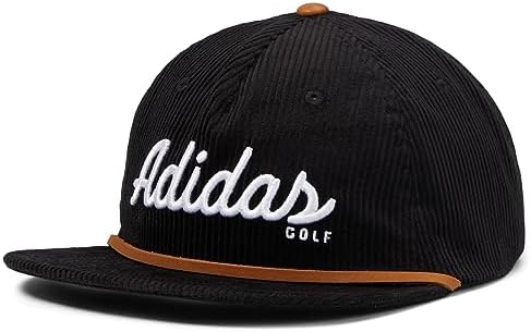 adidas Corduroy Leather Rope 5-Panel Golf Hat