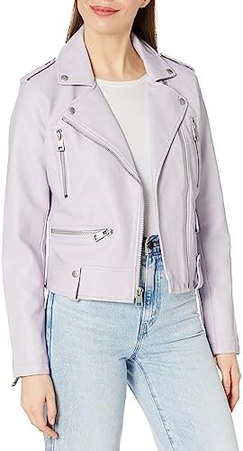 Levi's Women's Faux Leather Contemporary Motorcycle Jacket (Standard and Plus)