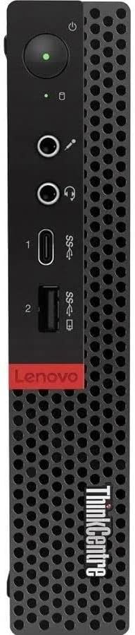 Lenovo ThinkCentre M720q Tiny Desktop Intel i5-8500T up to 3.50GHz 16GB DDR4 256GB NVMe SSD Built-in AX210 Wi-Fi 6E BT Dual Monitor Support Wireless Keyboard and Mouse Win11 Pro (Renewed)