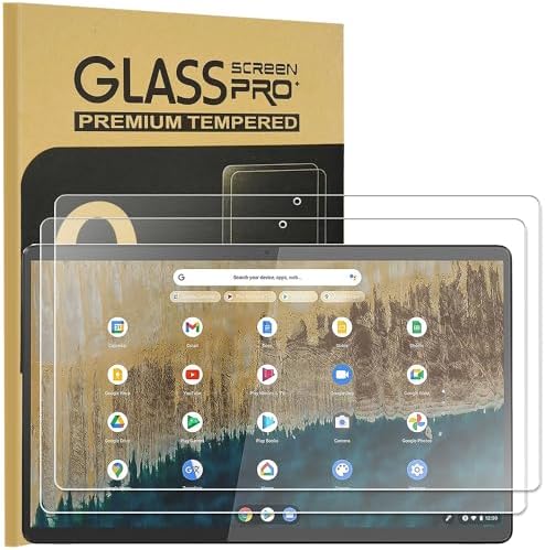 KEANBOLL 2-Pack Tempered Glass Screen Protector Designed for Lenovo Chromebook Duet 5 (13.3 inch)-Ultra Clear & 9H Hardness & Scratch Resistant & Easy Installation