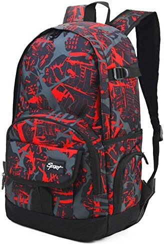 rickyh style School Backpack Travel Bag for Men & Women Lightweight College Back Pack with Laptop Compartmen
