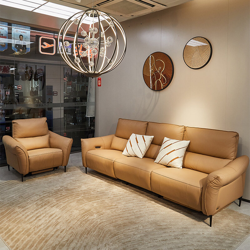 CHEERS First Class Sofa 11272 Genuine Leather Living Room Electric Function Cowhide Chivas Offline Same Style