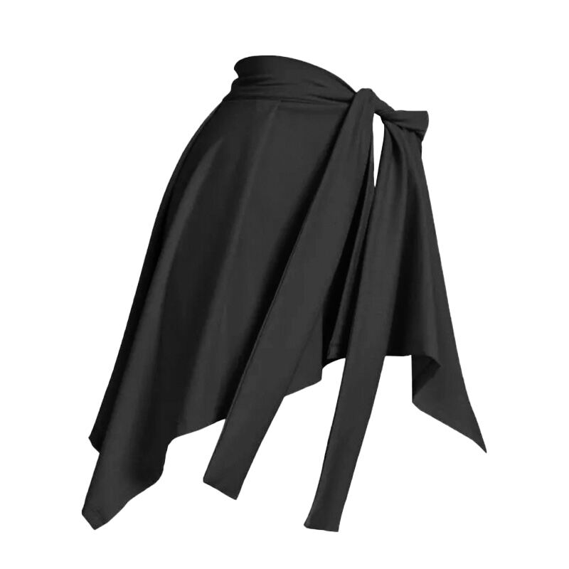 Yoga Sports Base Skirt One-Piece Thigh-Length Skirt Covering Skirt Fitness Women's Skirt Fart Curtain Anti-Wardrobe Malfunction Hip-Covering