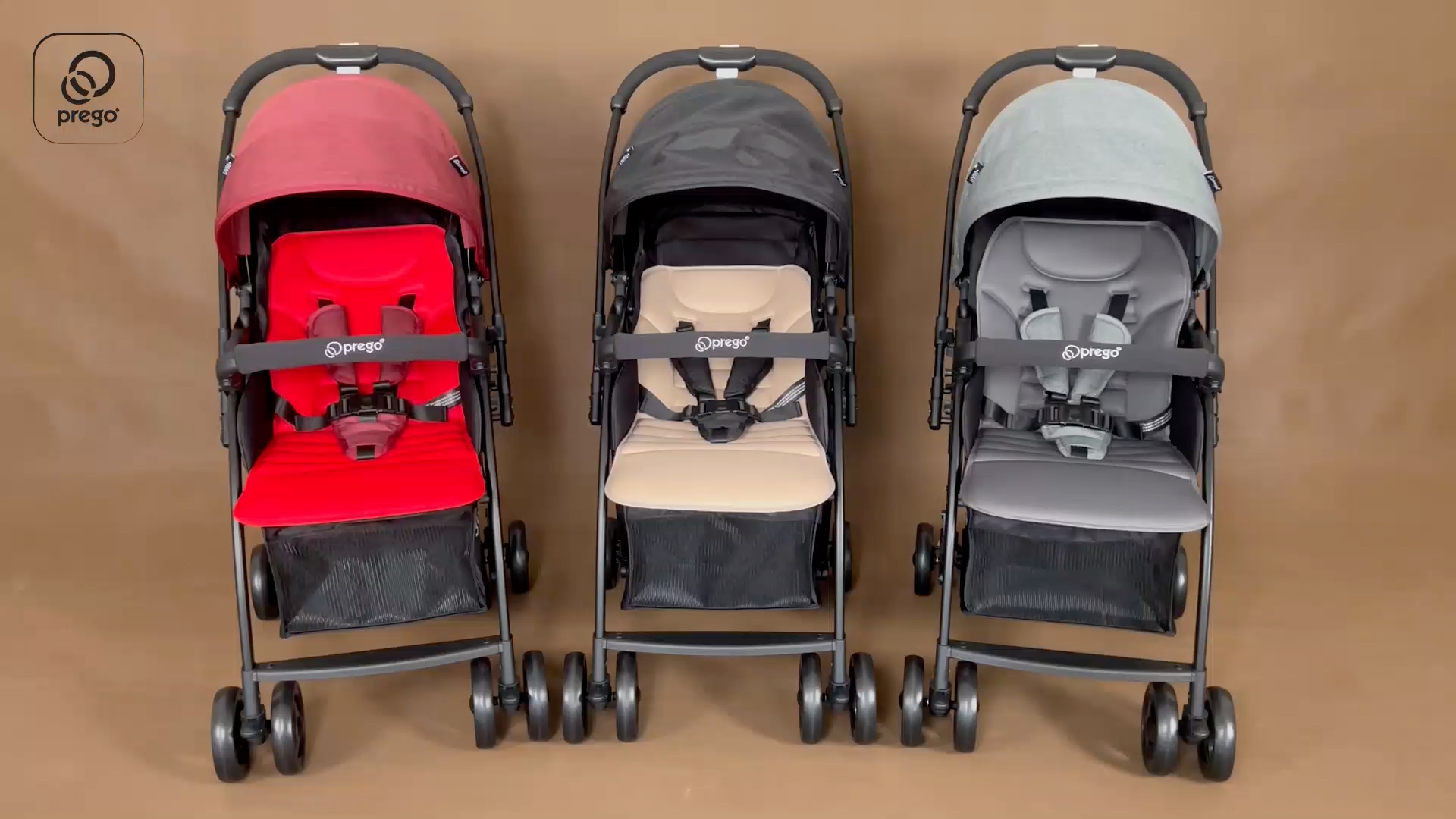 Prego Baby ADONIS One Hand Fold Newborn Stroller 2 Ways Facing