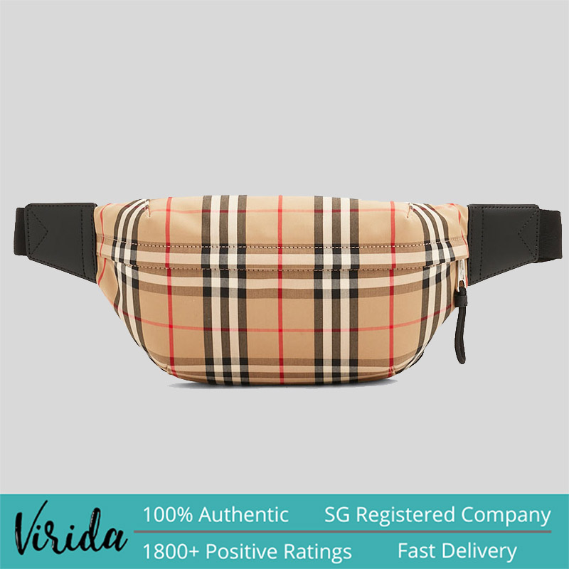 BURBERRY MD Sonny Bet Bag Archive Beige 80104301