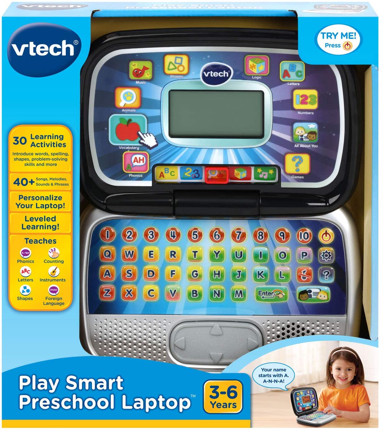 (READY STOCK) VTech Play Smart Preschool Laptop
