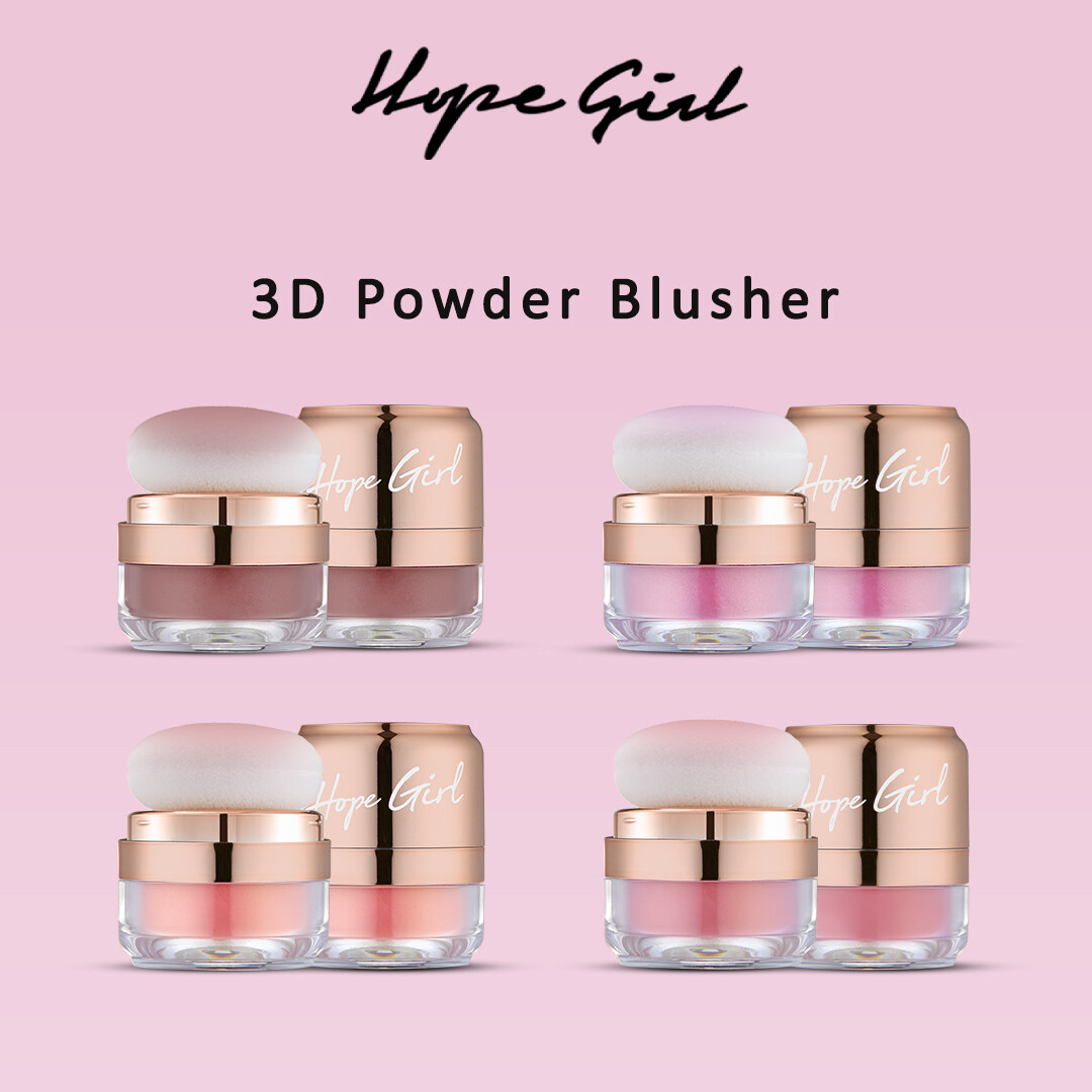 [JOYCOS] Hope Girl 3D Powder Blusher 5g 4types / (Face Powder, Face Blusher) - Best Korean Cosmetics