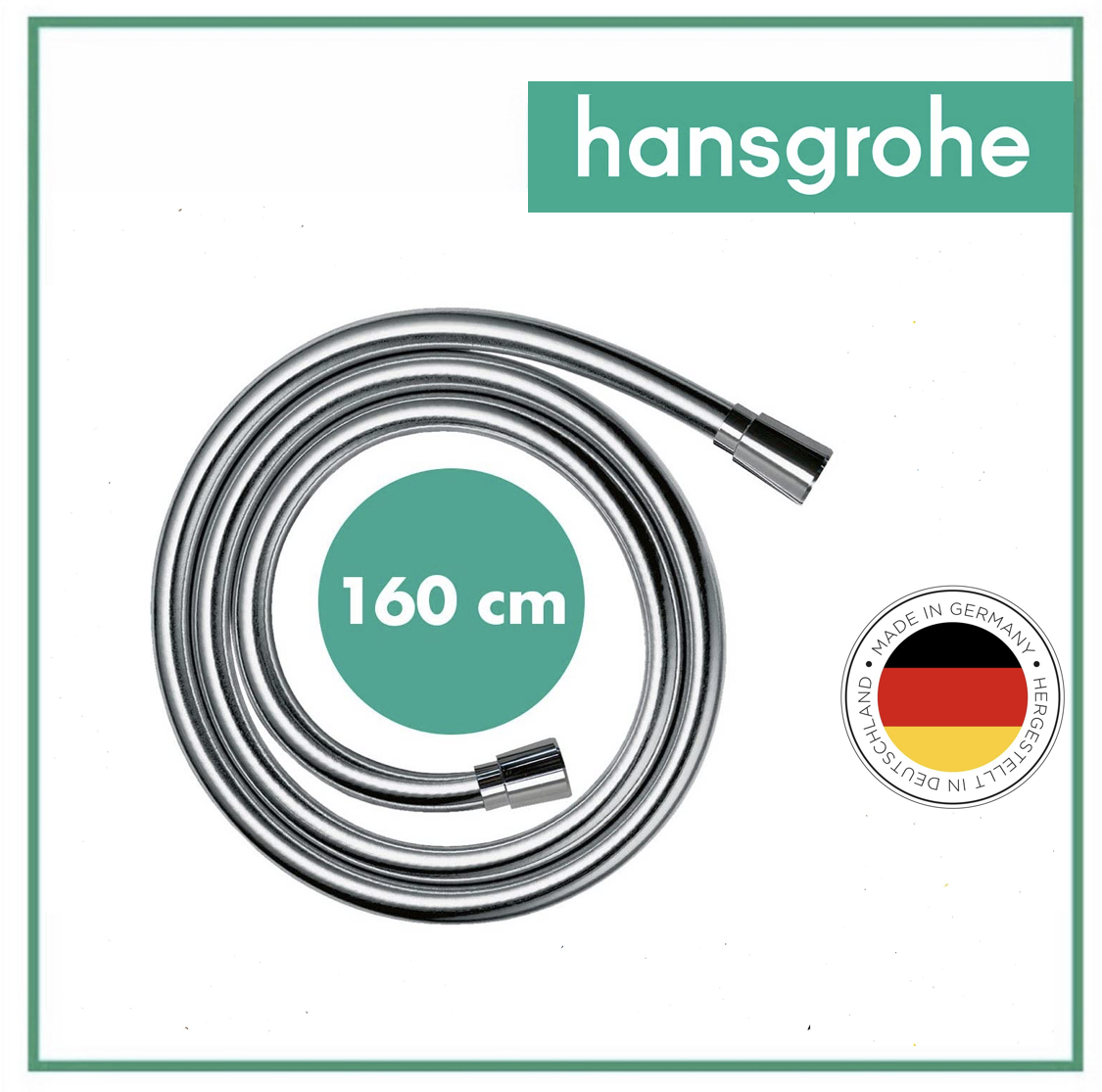 hansgrohe Isiflex Shower Hose 1.60m (Chrome)