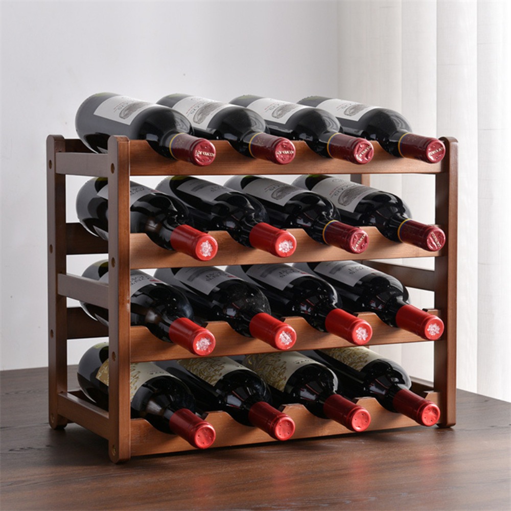 WEIYA Classical Creative Simple Ornament European-Style Home Bar Gadgets Bottle Display Stand Wine Bottle Holder Wine Rack Wine Storage Rack