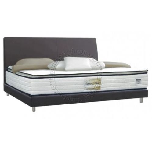 King Koil Faux Leather Bedframe