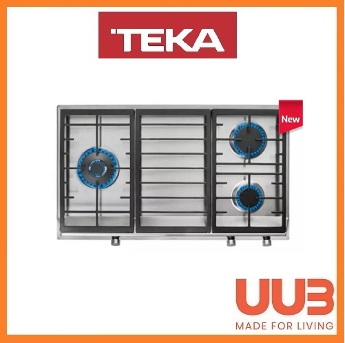 TEKA EX 90.1.3G 86CM STAINLESS STEEL GAS HOB