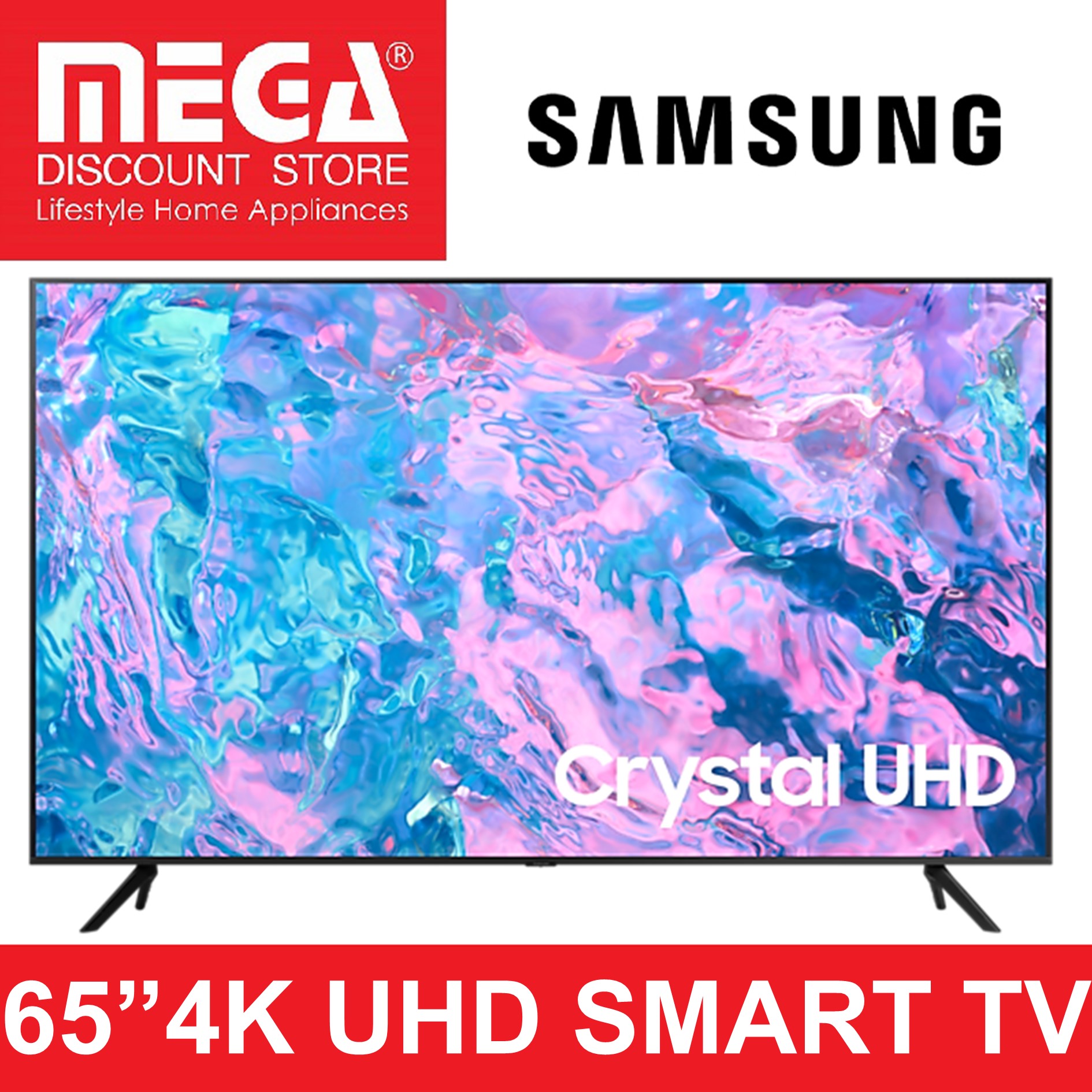 SAMSUNG UA65CU7000KXXS 65" 4K UHD SMART TV