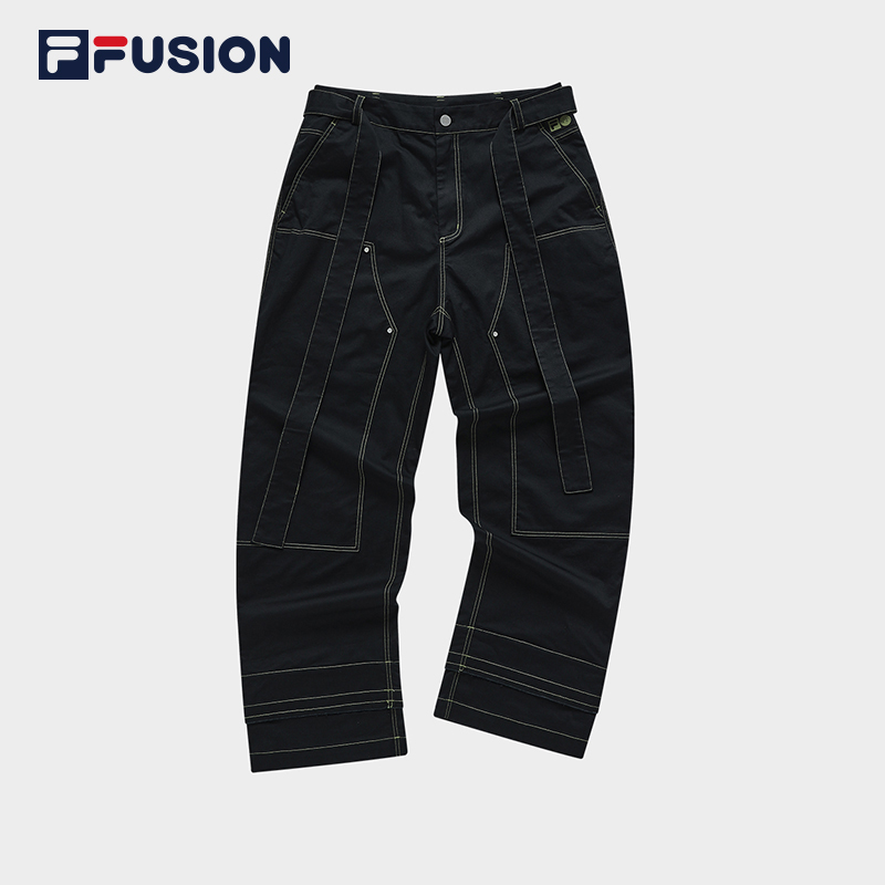 FILA FUSION Men's Cross Over FILA X N21 Woven Pants (Unisex)