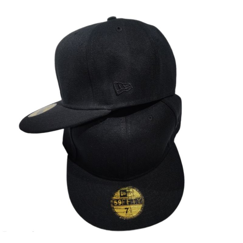 New era full cap hip hop cap black