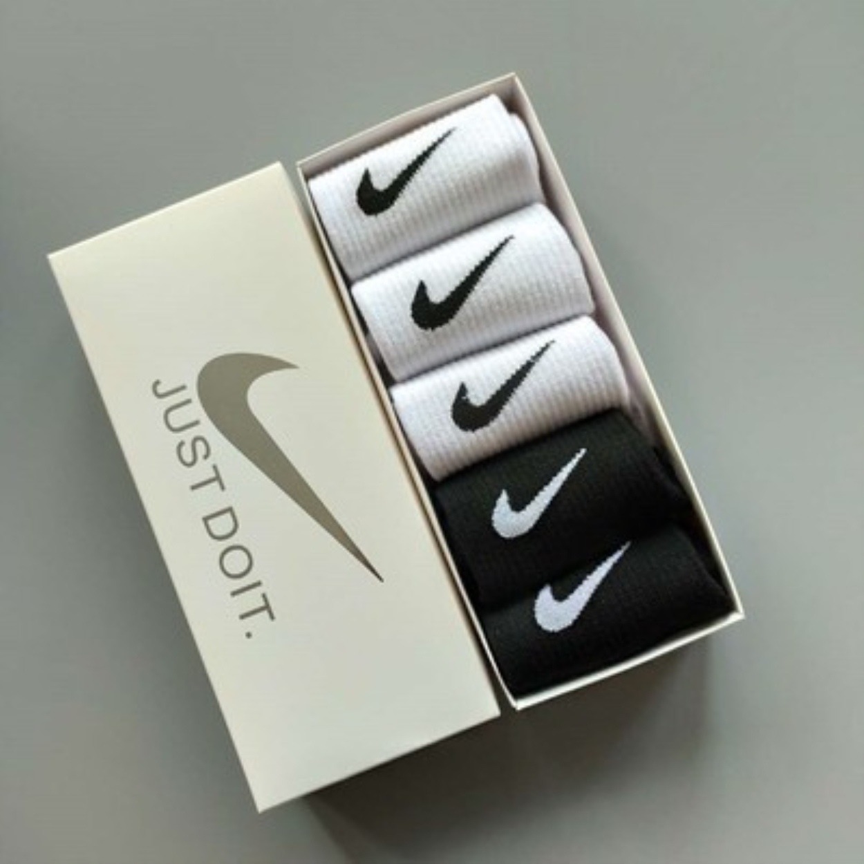 5 Pairs In Box Running Socks Unisex Cotton (Ready to ship)
