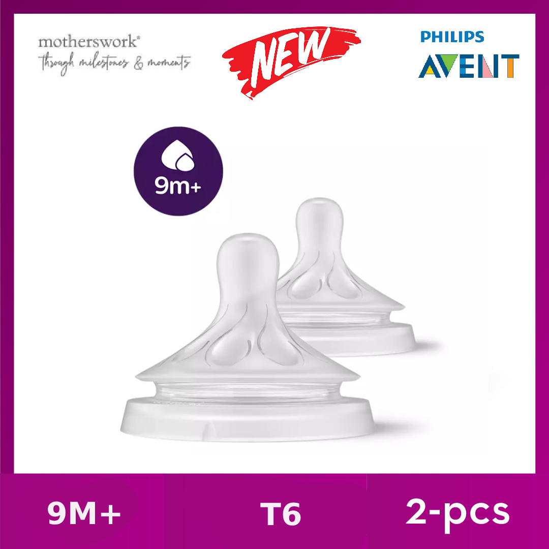 [5 Sizes] Philips Avent Baby Natural Response Teats 3.0 - T1 / T2 / T3 / T4 / T5 / T6