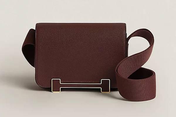 Hermes Geta Bag (Maroon)